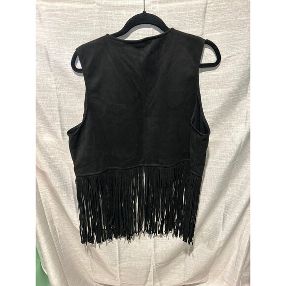 NEW Women's Tassel Sleeveless Vest - Picture 5 of 6